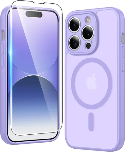 Miniatura 1791 de FNTCASE Funda para iPhone 13 Pro-Max: Fundas magnéticas transparentes compatibles con Magsafe Slim anti amarillamiento protección contra caídas