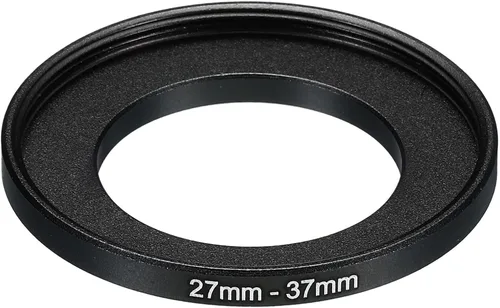 PATIKIL Anillo escalonado de metal de 1.063 in-1.457 in, anillo adaptador de filtro de lente de cámara, anillo adaptador de filtro de aluminio para