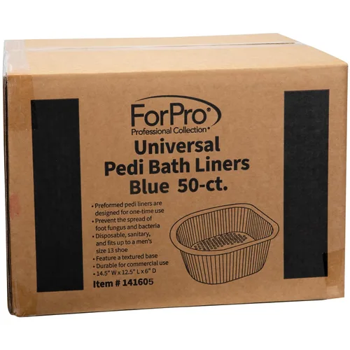 Miniatura 7 de ForPro - ForPro - Forros universales de baño Pedi, 50 % más gruesos, aptos para baño de pies Footsie Plus Foot Bath, forros desechables de pedicura