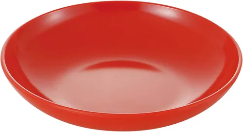 Miniatura 8 de Nagao SP-115R Unbreakable Tableware, Round Plate, Red, Deep Plate, 7.9 inches (20 cm), Made in Japan 02: Rojo