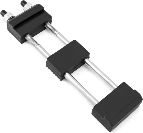 Miniatura 7 de QWORK Soporte para piedra de afilar, soporte universal para piedra de afilar, ajustable de 5-1/2 a 9 pulgadas, base de piedra de afilar