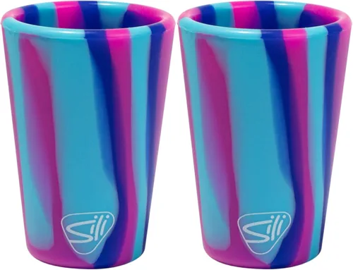 Miniatura 20 de Silipint Vaso de pinta de cerveza de silicona Irrompible, reutilizable y durable Vasos de silicona irrompibles de 450 ml / 16 onzas para fiestas