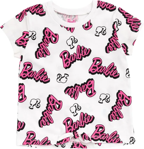Miniatura 3 de Barbie Conjunto de camiseta y pantalones cortos activos de delfín Conjunto moderno para niñas coordinadas