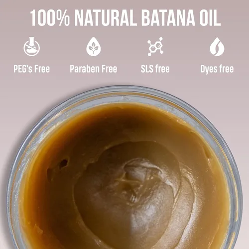 Miniatura 7 de SAVION Aceite de batana crudo para el crecimiento del cabello, pasta de aceite de batana orgánica 100% pura sin refinar, tratamiento natural