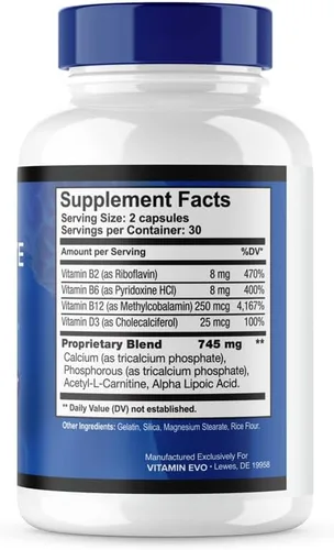 Miniatura 3 de (2 unidades) Neuro Thrive Brain Supplement, Neuro Thrive for Memory, Neuro Thrive PQQ para reducir los efectos negativos de la niebla cerebral