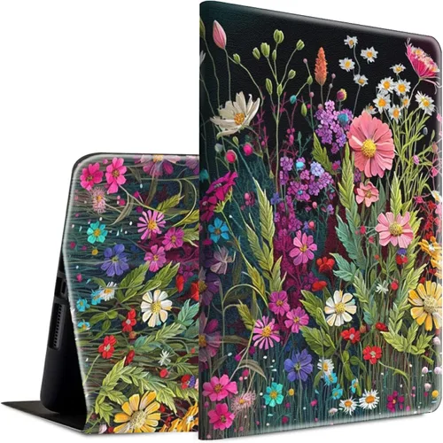 Miniatura 17 de Funda para Samsung Galaxy Tab S6 Lite de 10.4 pulgadas, versión 2022/2020, ligera, funda inteligente de piel sintética con soporte ajustable