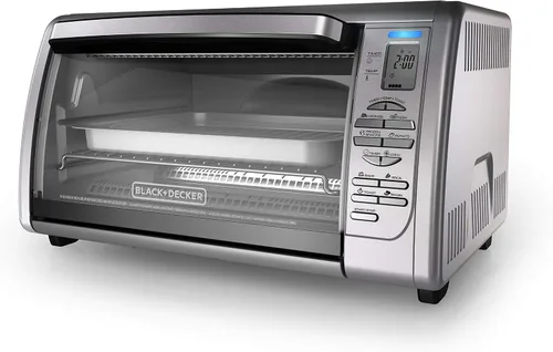 Black & Decker Horno tostador , Posiciones de doble rack, N/A