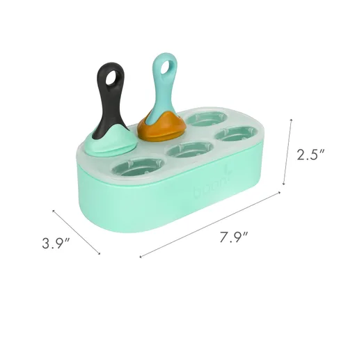 Miniatura 7 de Boon PULP Bandeja de silicona para congelador, incluye bandeja de silicona y tapa con 2 comederos de silicona PULP para bebés, almacenamiento