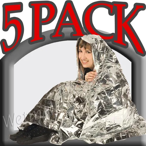 Miniatura 2 de Science Purchase Emergency Mylar - Mantas térmicas (paquete de 5)