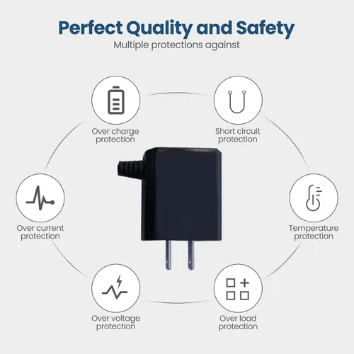 Miniatura 4 de Adaptador de 6 V CA/CC compatible con Omron BP7100 BP710 BP610 Omron BP7100 BP710 BP6100 Monitor de presión arterial inalámbrico para el brazo