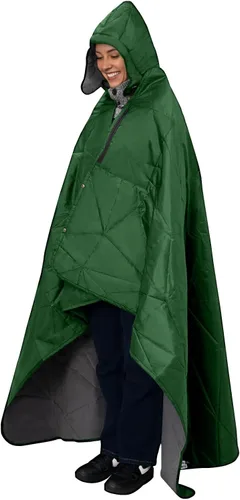 Miniatura 10 de Manta impermeable para exteriores, manta de estadio de forro polar plegable para eventos deportivos al aire libre, campamento, automóvil, mascota