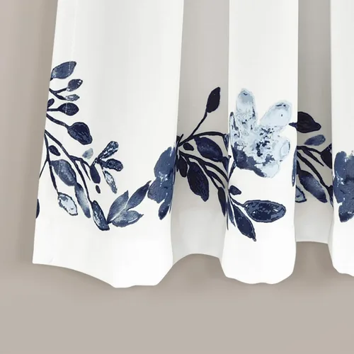 Miniatura 5 de Lush Decor Tanisha - Cortinas para oscurecer la habitación, diseño floral de vid impreso, juego de paneles de ventana (par), 52 pulgadas de ancho x