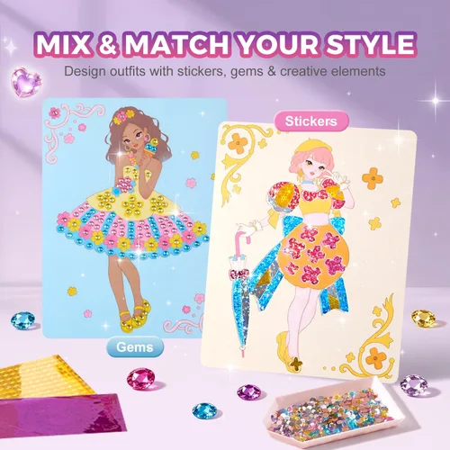 Miniatura 4 de Jar Melo Kits de manualidades de princesa 6 en 1