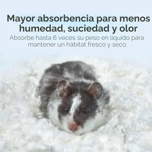 Miniatura 5 de Ropa de cama limpia y tierna para animal pequeño Kaytee, Blanco