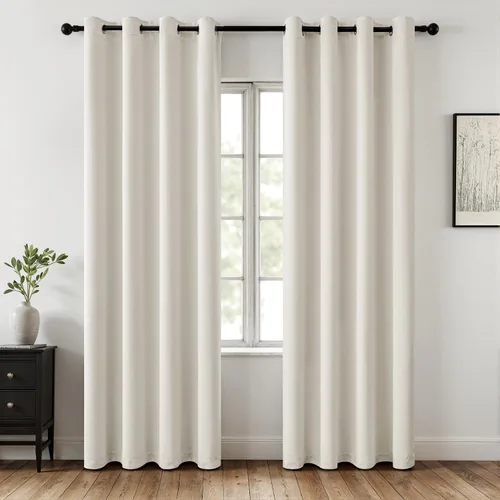 Miniatura 111 de MIULEE Cortinas opacas para dormitorio o sala de estar, juego de 2 paneles de cortina para ventana con aislamiento térmico y bloqueo de luz