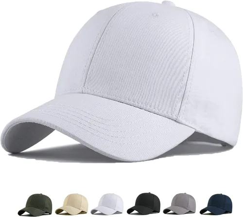 Miniatura 22 de Gorra de béisbol de gran tamaño XXL para hombres, sombreros de cabeza grande, sombrero de papá ajustable de 23.6 a 26.8 pulgadas
