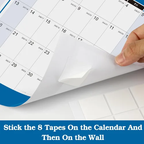Miniatura 4 de Vibrant Focus Calendario de Pared Anual 2026 - calendario anual 2026, Calendario de Pared Anual 2026 y Planificador con Papel Grueso, Enero 2026