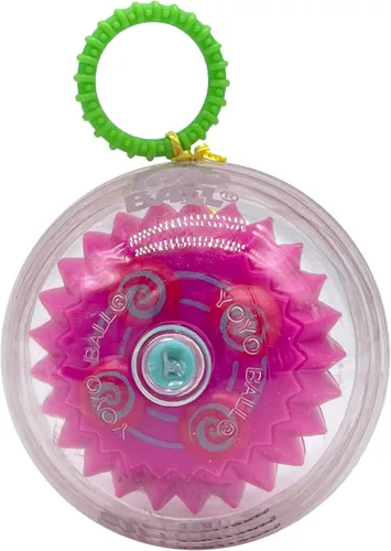 Miniatura 5 de Big Time Toys Yoyo Ball Yoyo de retorno automático, paquete de fiesta de 5, colores y patrones surtidos, nunca necesita rebobinar, nuevo giro
