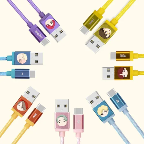 Miniatura 3 de Cables de caracteres BTS (tipo C Cable_RM)