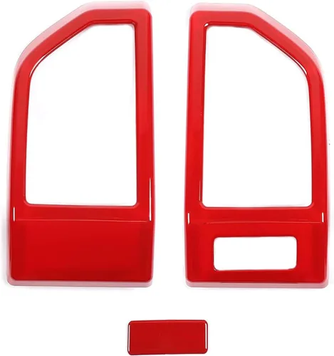 Miniatura 3 de Keptrim Dash - Recorte de ventilación de salida de aire acondicionado para Ford F-150 2015-2020, ABS azul, 3 piezas