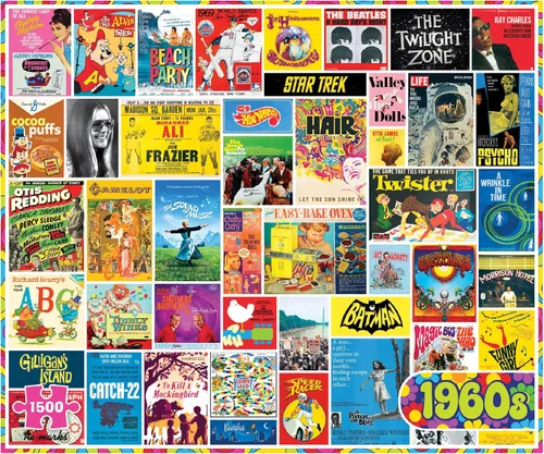 Miniatura 7 de Re-marks Rompecabezas de cultura pop de los años 50, 1500 piezas para todas las edades