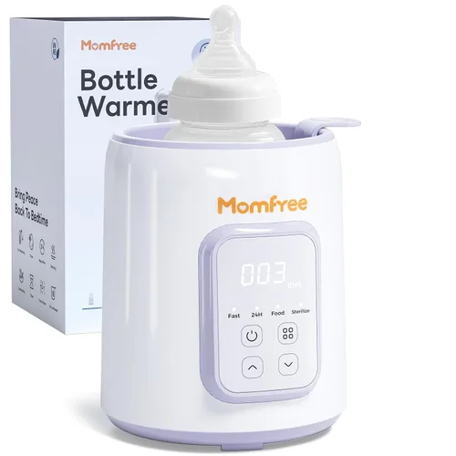 Miniatura 10 de Calentador de biberones, calentador rápido de biberones 8 en 1 para leche materna y fórmula, artículos esenciales para la alimentación del bebé