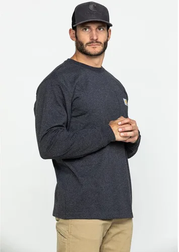 Miniatura 3 de Carhartt - Camisa de ajuste holgado para hombre, pesada, de manga larga y con bolsillo