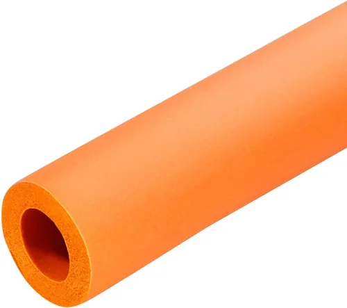 MECCANIXITY Empuñadura de tubo de espuma empuñadura 0.472 in (1/2") ID 0.866 in (7/8") OD 6.6ft naranja para utensilios, fitness, soporte de mango