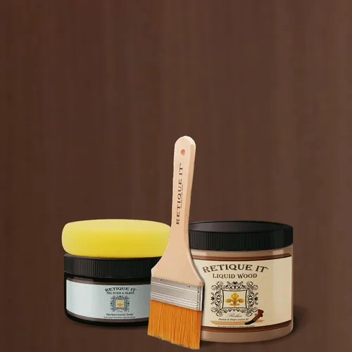 Miniatura 103 de Retique It Kit multiusos con acabado de madera - GO Beyond de madera falsa con imprimación a base de madera líquida pintable y tinte de gel - 60