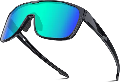 Miniatura 17 de Gafas de sol deportivas polarizadas para hombres y mujeres, jóvenes, béisbol, correr, ciclismo, conducción, pesca, tenis, golf, motor TAC UV400 TR90