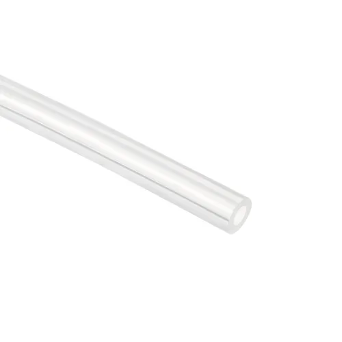 uxcell Tubo de silicona de 0.039 in ID X 0.079 in OD 32.8 'Tubo flexible de goma de silicona Tubo de manguera de aire de agua transparente para