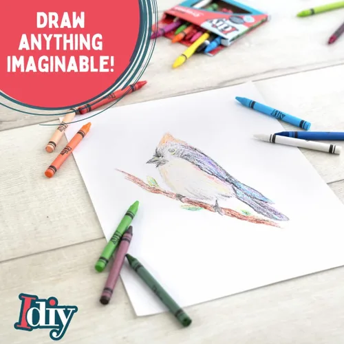 Miniatura 7 de SCS Direct IDIY - Crayones de cera envueltos a granel, 480 unidades, 8 colores (60 de cada uno), seguridad ASTM probada y pre-clasificada