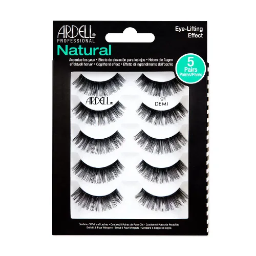 Miniatura 7 de Ardell Demi Wispies #101 - Pestañas postizas de aspecto natural, color negro, ligeras, de aspecto natural, 4 pares x 1 paquete