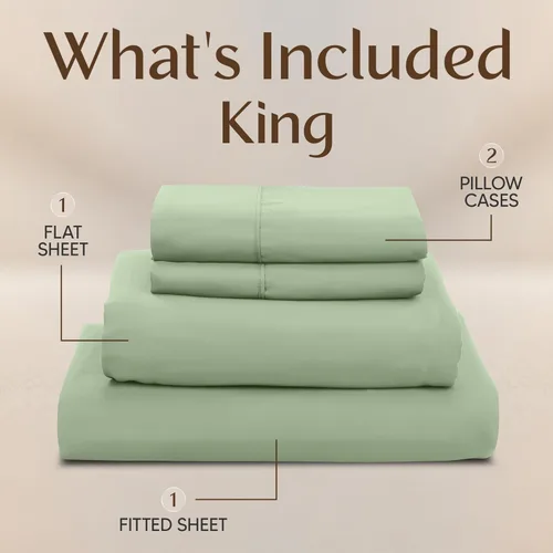 Miniatura 189 de Utopia Bedding Juego de sábanas Queen – Sábanas de 4 piezas para cama tamaño Queen, microfibra suave y transpirable, incluye 1 sábana bajera, 1 Gris