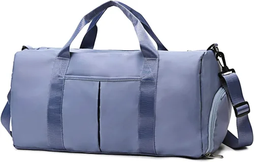 ZGWJ Bolsa de viaje con relleno de hombro, impermeable, para mujeres y hombres, para natación, deportes, viajes, gimnasio, bolsa plegable y