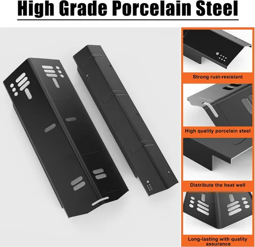 Miniatura 5 de Piezas de parrilla de placas térmicas para Dyna Glo DGH450CRP, DGH450CRP-D, DGH450CRN, DGH450CRN-D, DGH451CRP, DGH451CRP-D, modelos de parrilla