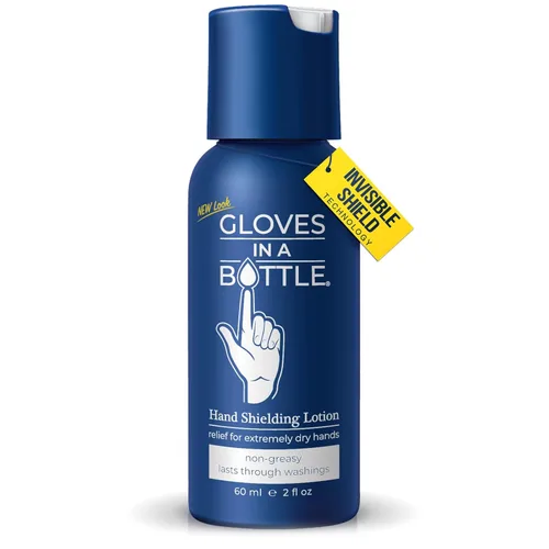 Loción de Manos Gloves In A Bottle para Enfermeras – Mejor Crema de Manos de Viaje para Manos Secas y Agrietadas, Alivio del Eczema y Psoriasis –