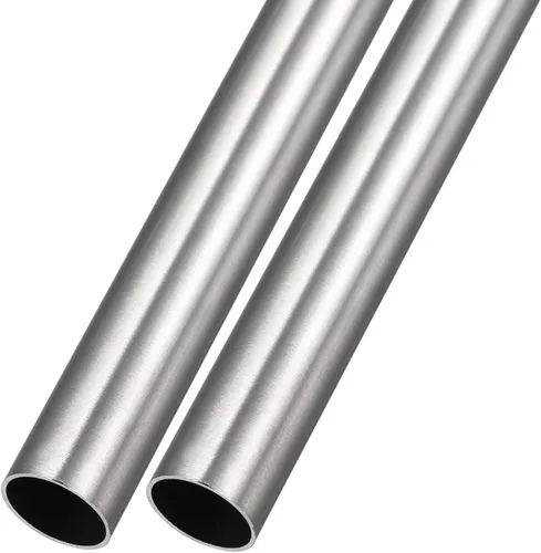 METALLIXITY Tubo de acero inoxidable 304 (0.551 in de diámetro exterior x 0.020 in de pared T x 11.811 in de largo), 2 piezas, tubo recto - para