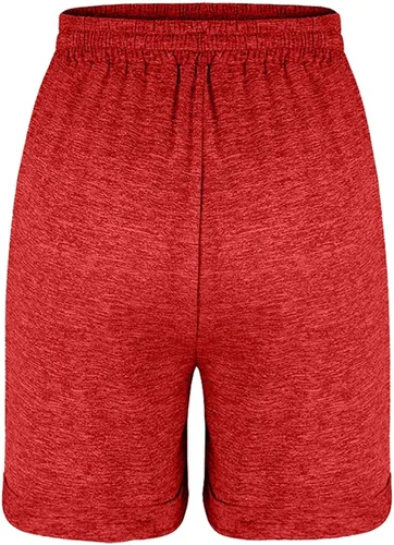 Miniatura 3 de Pantalones cortos de vendaje para mujer, pantalones cortos estampados con bolsillos, pantalones sueltos casuales para mujer, tops de manga corta