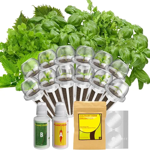 Miniatura 10 de inbloom Kit de 12 cápsulas de semillas de flores para AeroGarden, iDOO, Ahopegarden, sistema de cultivo hidropónico MUFGA, incluye caléndula