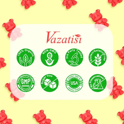 Miniatura 7 de Paquete de 2 gomitas de calcio con magnesio, zinc, vitamina D3 y B12, suplementos de calcio para mujeres y hombres, apoyo a los huesos, los músculos