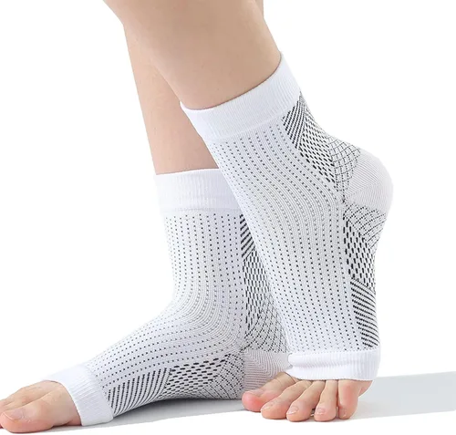 Miniatura 6 de Calcetines de neuropatía para mujeres y hombres, calcetines calmantes, tobillera, alivio de la fascitis plantar