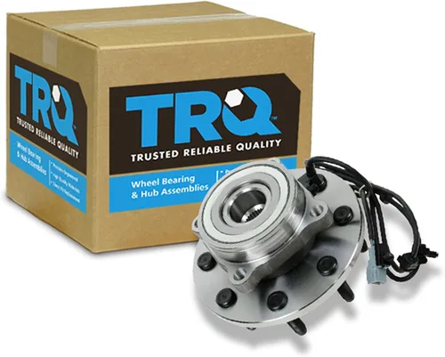 Miniatura 62 de TRQ Cojinete de rueda delantera y conjunto de cubo con sensor ABS compatible con Toyota Sequoia 2008-2022 Tundra 2007-2021