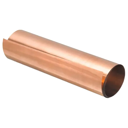 Miniatura 8 de uxcell Rollo de hoja de cobre, 118.110 in x 1.969 in x 0.002 in, 99.9% de cobre puro, tira de metal para proyectos eléctricos de bricolaje