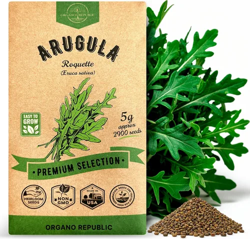 Miniatura 21 de Organo Republic Paquete de Semillas de Lechuga Hoja de Roble 1 G - Más de 800 Semillas de Lechuga Reliquia Sin OMG para Plantar Verduras en Paquete