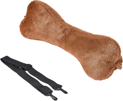 Miniatura 2 de Almohada para la cabeza para silla reclinable, para sofá, almohada para el cuello reclinable, almohada para el cuello de sofá (marrón)