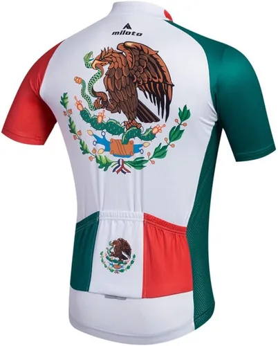 Miniatura 2 de Uriah Men's Cycling Jersey and Shorts Sets Short Sleeve Reflective