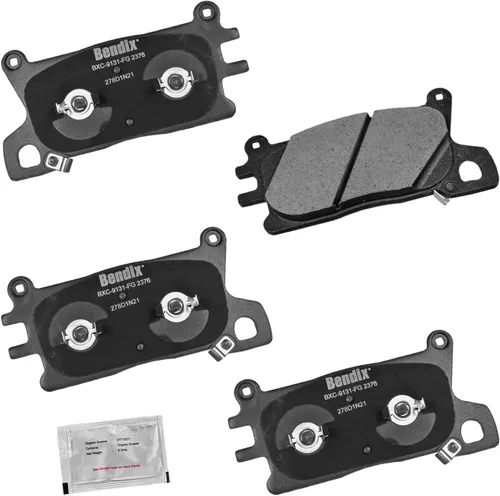 Miniatura 196 de Pastillas de freno delanteras cerámicas Bendix Priority1 CFC2302 para Hyundai Elantra 2021, Sonata 2022-2020, Kia K5 2023-2021