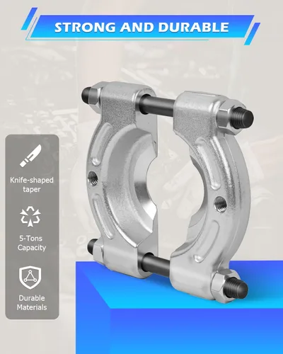 Miniatura 3 de DAYUAN Juego de extractor de rodamientos de 14 piezas, extractor de volante con funda Blue