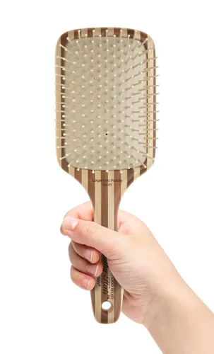 Miniatura 2 de Olivia Garden Cepillo de pelo iónico de bambú ecológico para el cabello saludable
